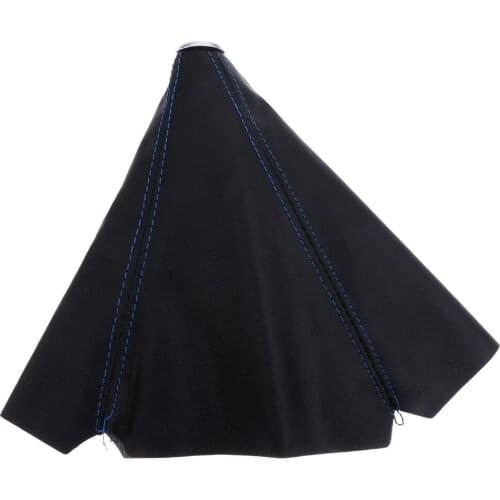 Universal Manual/Auto Gear Shift Knob Shifter Boot Cover Stitch