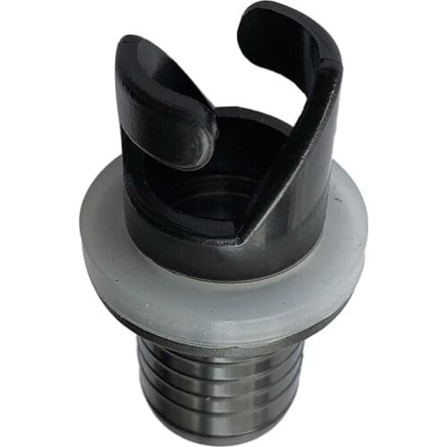 Universal Kayak Canoe Inflatable Boat Valve Adapter Air Pump Hose - Strong & Lightweight - 49.55mm Long, 20.45cm Diameter