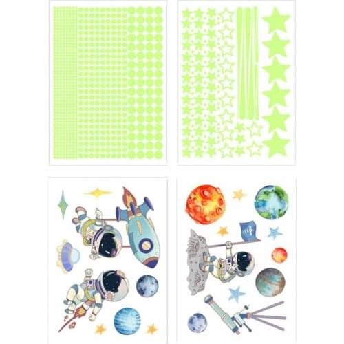 Waterproof Convenient Decorative Ceiling Fluorescent Sticker for Bedroom