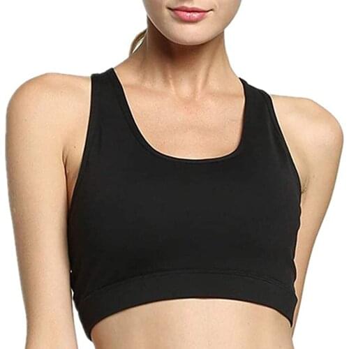 High Impact Active Bras for Women Phone Pocket Running Sports Seamless Wirefree Workout Top Vest Activewear
