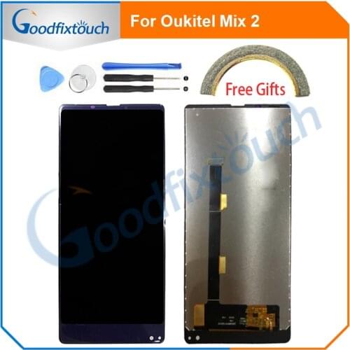 LCD Screen For Oukitel Mix 2 LCD Display+Touch Screen Digitizer Assembly Touch Panel For Oukitel Mix2 Replacement Parts