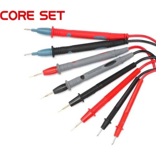 1 Pair Wire Pen Universal Probe Test Leads Pin for Digital Multimeter Needle Tip Multi Meter Tester Probe 1000V 20A/10A