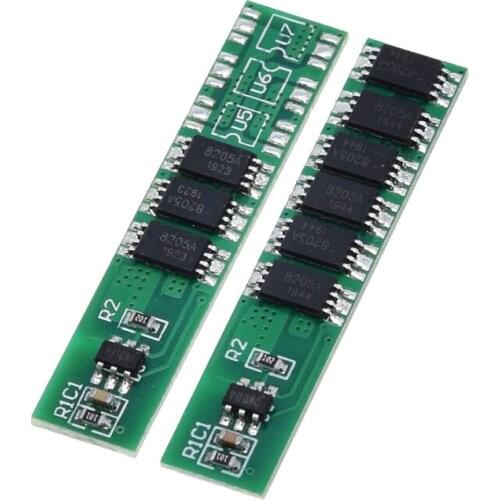 1S 15A 3.7V Li-ion 6MOS BMS PCM Battery Protection Board PCM for 18650 Lithium Lion Battery