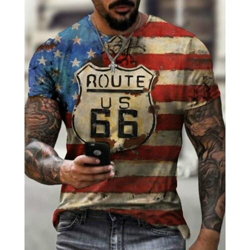 2021 European and American Street Mens T-shirt 6 Shiel Beer 3d Printed Clothes Summer Super Quick-drying Loose T-shirt