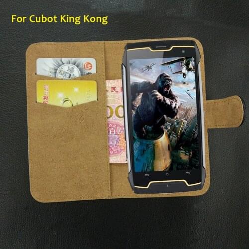 6 Colors Super!! Cubot King Kong Case Flip Leather Luxury Exclusive Protective 100% Special Phone Cover+Tracking