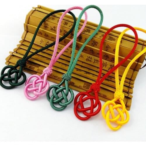 DIY Jewelry Accessories for Money Rope Hand-woven Chinese Knot Semi-finished Parts for Automobile Hanger