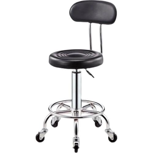 Bar stool hair chair swivel chair adjustable lift stool hydraulic swivel stool spa tattoo facial massage salon furniture