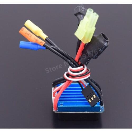 Brushless Modification Kit 35A ESC SBEC Lipo NiMH For 1/18 Scale Models RC Car Plane 24540 Scorch Hobbico Dromida BX/MT/SC4.18
