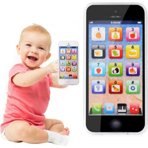 Educational toys Cellphone with LED Learning English Mobile Phone phone Chrismtas Kid Gifts Educational Baby Toy