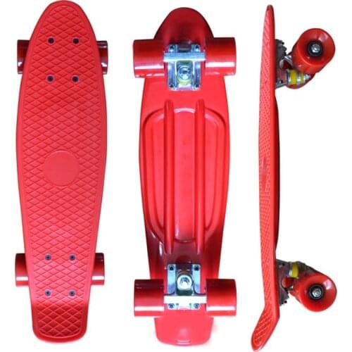 Mini Cruiser Colorful Kids Fish Board Children Scooter Skateboard Truck Bearing Boy Girl Fish Boards