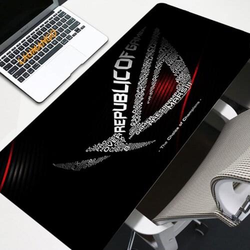 ASUS Gaming Accessories Mouse Pad Natural Rubber Table Non-slip Desk Mat Large 90x40cm Tapis Souris Carpet For DOTA LOL Mousepad