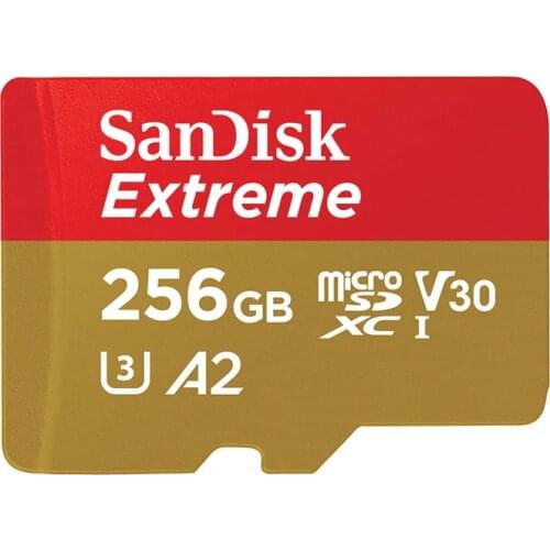 SanDisk 100% original TF Micro SD Card memory card 32GB 64GB 128GB 256GB U3 C10 A2 V30 4K up to Read 160MB/s Write speed 60MB/s