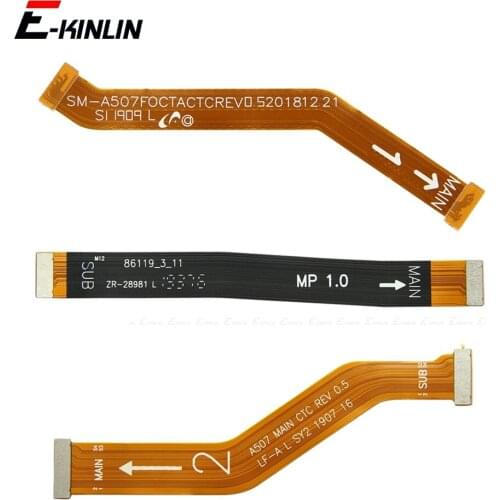 Main Board Mainboard Motherboard LCD Connector Flex Cable For Samsung Galaxy A70s A50s A40s A30s A20s A20E A10s
