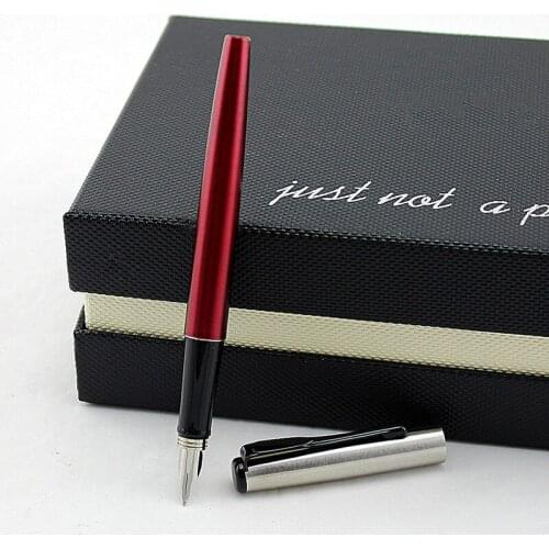 Metal Fountain Pen school & office supplies stationery Elegant Pens For Writing school high quality ink fountain pen