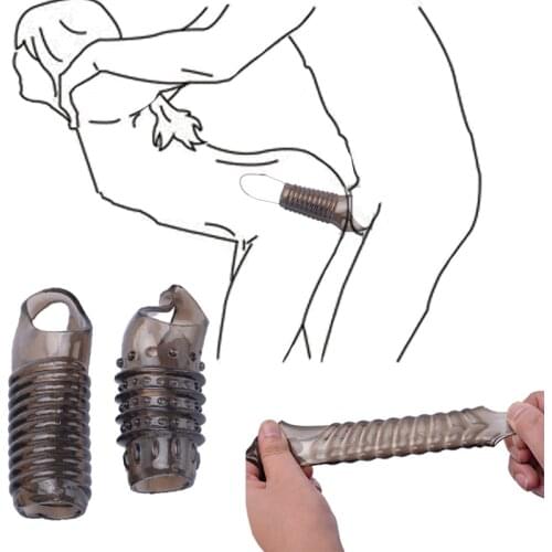 Reusable Silicone Mens Penis Ring Male Delayed Ejaculation Erection Cock Rings Sex Toys For Men Couples Sex Products Sexshop