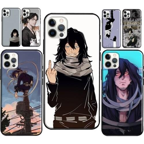 Aizawa Shouta My Hero Academia Soft Case For iPhone 12 11 Pro Max XS XR X 12 mini 5S SE 2020 6S 7 8 Plus Phone Cover