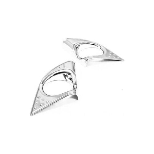 ABS Chrome Front Fog Lights Lamp Cover Trims for Honda Euro / JDM Accord 08-12