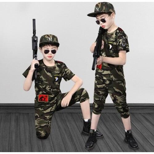 4-14 Years Summer Boy Clothing Set 2021 New Fashion Casual Active T-shirt+ Pant Kid Children Boy Teenager Clothing