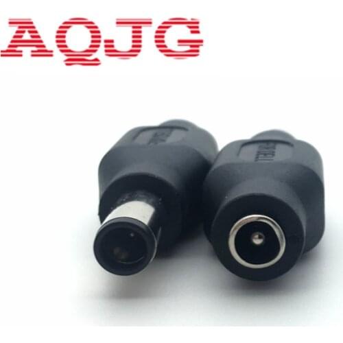 For DELL 7.4*5.0 Portable DC tips power charger 5.5*2.1 with chip inside could charge battery AQJG