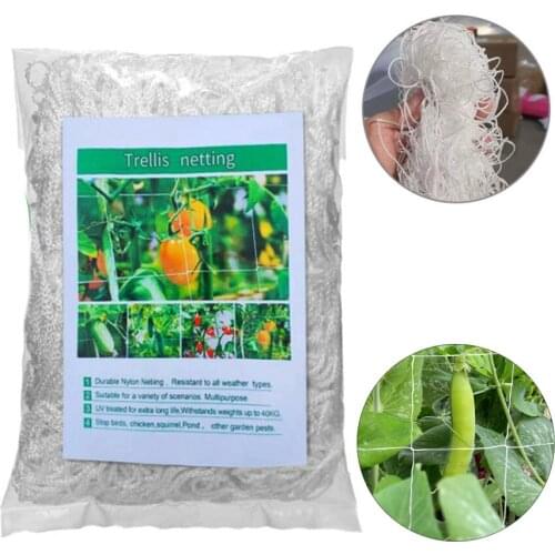 Trellis Netting Fruit Vegetables Care Cover Vine Vegetable For Garden Fence Climbing Plants Mesh