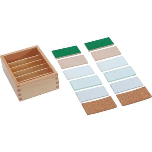 Thermic Tablets Montessori Sensory Materials for CASA Classroom Early Educational Equipment Teaching Tools for Kindergarten