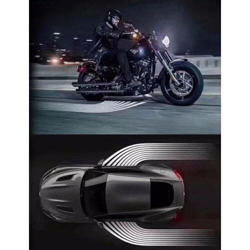 For Yamaha Suzuki Universal Motorcycle welcome lights Angel Wings Spotlight For Harley-Davidson Touring Road King Electra Glide