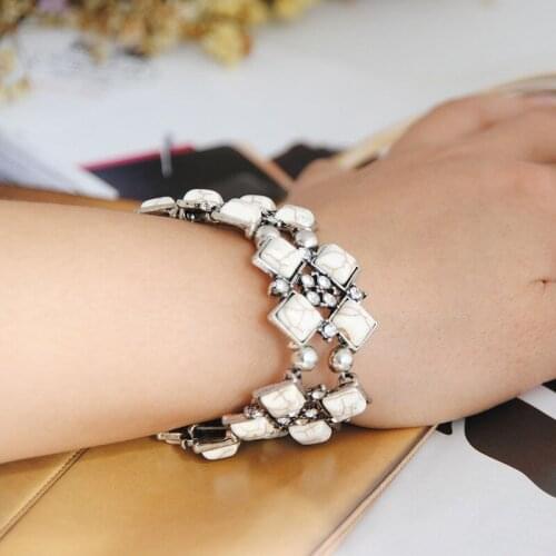 奈森 (首饰) White Bracelets