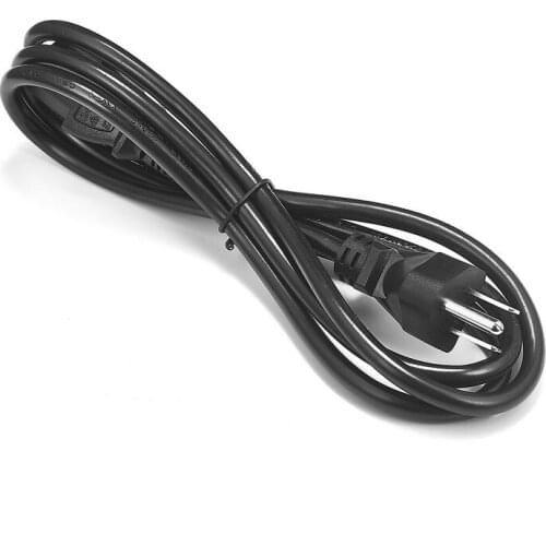 30pcs NEMA 5-15P Power Cord 1.5m 18AWG IEC C13 Power Supply Cable For Samsung PC Computer Monitor UPS Sony LG TV HP 3D Printer