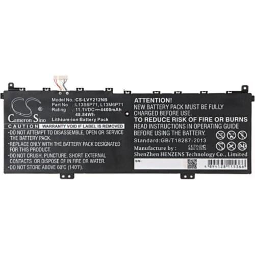 Cameron Sino 4400mAh battery for LENOVO Yoga 2 13 L13M6P71 L13S6P71 Notebook, Laptop Battery