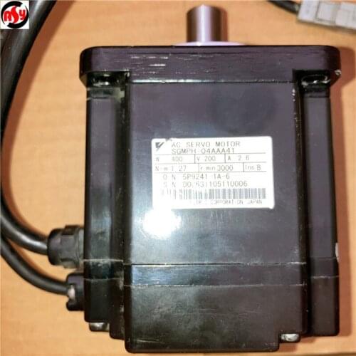 Used Tested Working SGMPH-04AAA41 AC SERVO MOTOR