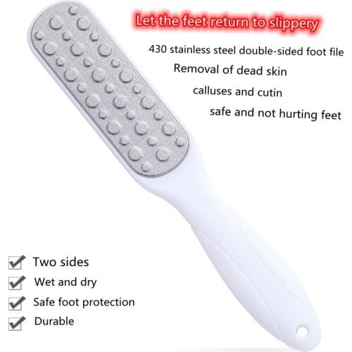 Double-sided Frosting Foot Rubbing Board Grind Stone Peeling Foot Pedicure Foot Sole Scraping Heel Calluses Horny Foot Tools