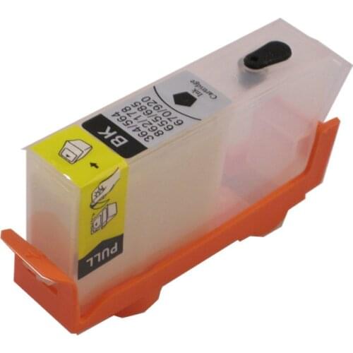 BLOOM compatible 655BK 655 refillable ink cartridge with chip FOR HP deskjet ink Advantage 3525 4615 4625 5525 6525 printer