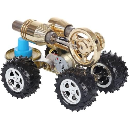 Creative Gift Stirling Engine Car Model STEAM Scientific Physics Experiment Tool Educational Toys gift