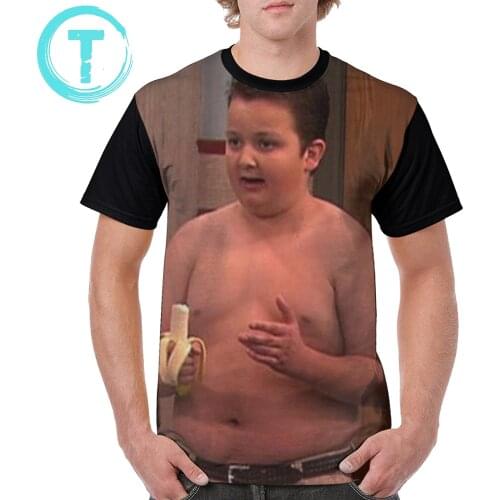 Friends Tv Show T Shirt Gibby Icarly Meme T-Shirt Funny Short-Sleeve Tee Shirt 5x Summer 100 Percent Polyester Mens Tshirt