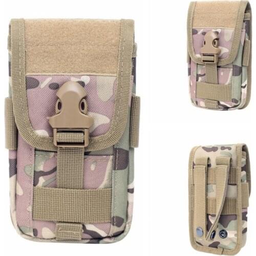 Outdoor Belt Carrier Utility Mesh Card Carrier Bag Mini Multi-function Travel Bag PackageTactical Molle Pouch