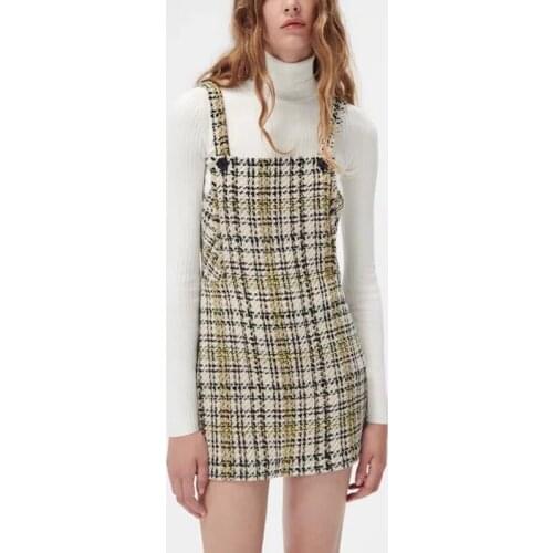 Модные платья в клетку RZIV China At AliExpress