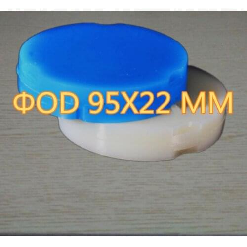 10 Piece 95x22 MM Blue / White Dental Wax Blanks For Zirkonzahn CADCAM Milling System M5,M3,M1 Machine 100% Resin Wax