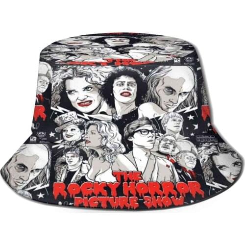 Horror Picture Show Korean Caps Funny Beach Bucket Hats Horror Picture Show Tim Curry Frank N Furter Horror Q Susan Sarandon