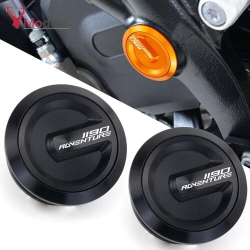 CNC Motorcycle Frame Hole Cover Protective For KTM 1190 Adventure 2013-2016 2015 2014 1190Adventure Motorbike Covers Accessories