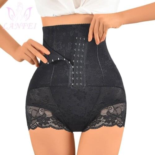 LANFEI High Waist Tummy Control Panties Shapewear Bodysuit Fajas for Women Butt Lifter Body Shaper Underwear Slim Shaping Shorts