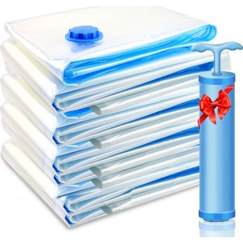 Vacuum Storage Bags Clothes Organizer Seal Quilt Storage bag Clothing Storage Space Saving Travel Organizer