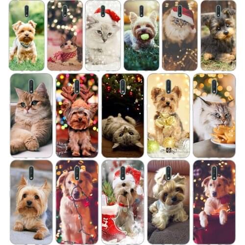 197FG yorkshire terrier dog puppy gift Soft Silicone Tpu Cover phone Case for Nokia 2.1 2.3 3 3.1 4.2 5 5.1 Plus 7.2 6 8