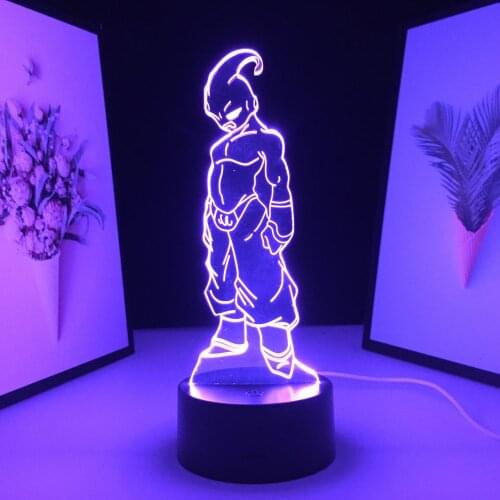 Anime Figure Visual Illusion Changing Remote Control Child Birthday Gift Desk Lamp Home Decor Lamp 3D LED Night Light
