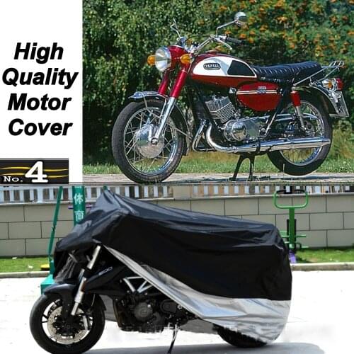 MotorCycle Cover For Yamaha YR3 WaterProof UV Sun Dust / Rain Protector Cover Made of Polyester Taffeta