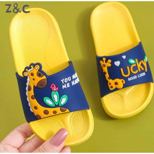 Childrens Slippers Summer Boys and Girls Baby Children Fashion Little Princess Cartoon Antiskid Bath Slippers in Bathroom 2020
