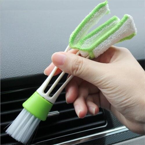 Car Cleaning Double Side Brush for Touareg Tiguan Polo Passat CC Golf Teramont EOS Scirocco Sharan Fox Ameo Arteon