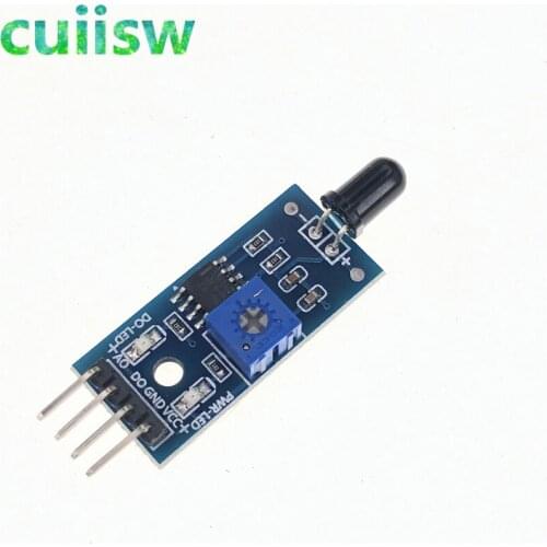 5 Pcs/Lot IR Flame Sensor Module Detector Smartsense For Temperature Detecting Suitable