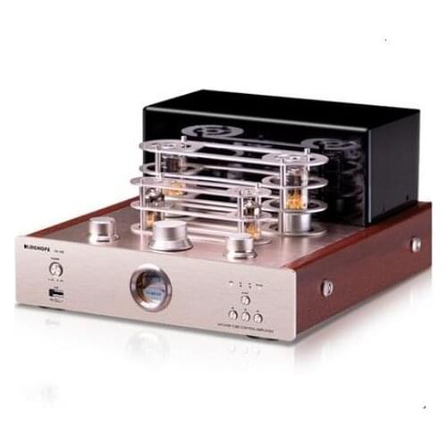 KINGHOPE TH-109 fever hifi tube amplifier, USB Bluetooth lossless amplifier 100W+100W Support digital optical coaxial output
