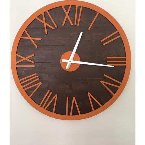 Goodtime Brown Nostalgic Decorative Wall Clock
