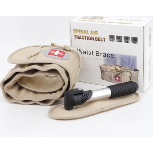 Lumbar Waist Air Traction Decompression Back Belt Spinal Lumbar Support Massager Back Pain Relief Waist Massage Instrument